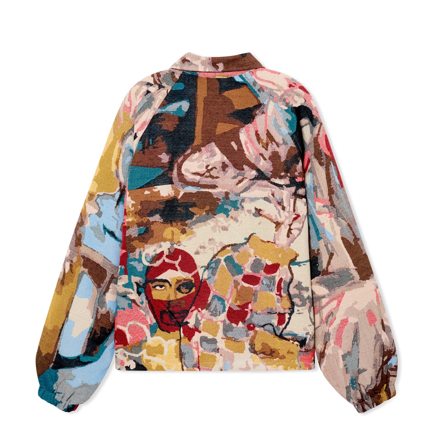Jaquarded Paintings Jacket [Multi]