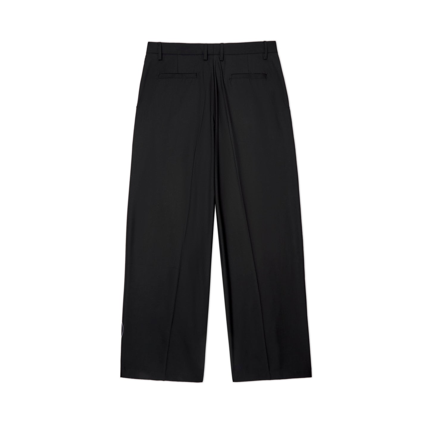 Circus Sketch Baggy Trouser[Black]