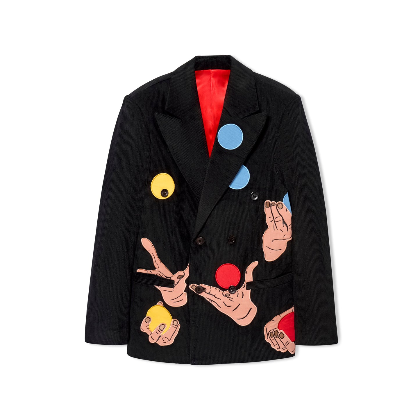 Juggler hands Suit Top [Black]