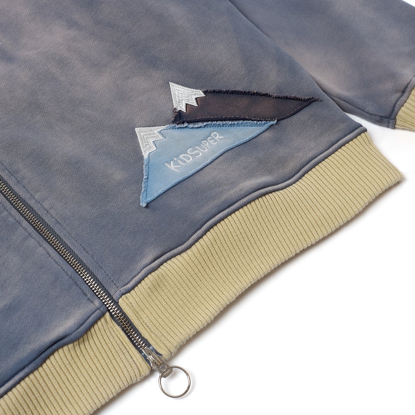 Moon Heavyweight Zip Up Hoodie [Shale]