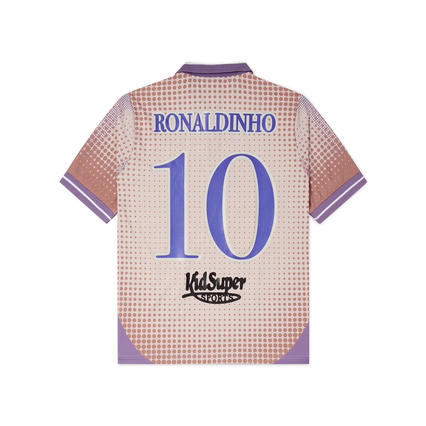 Ronaldinho x KidSuper Soccer Jersey [Cream/Purple]