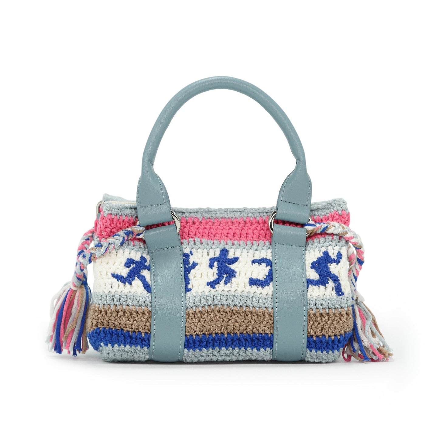 Crochet Bag [Blue/Multi]