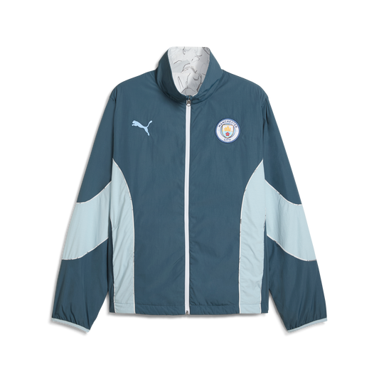 Man City FC REVERSIBLE JACKET [Gray Skies/Team Light Blue]
