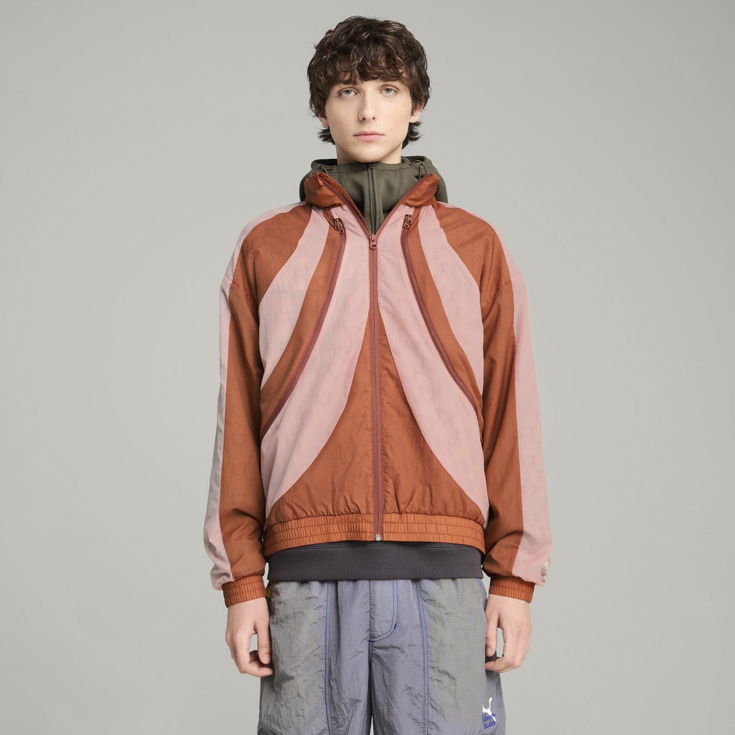 PUMA X KIDSUPER WINDBREAKER [Pink Fruit]