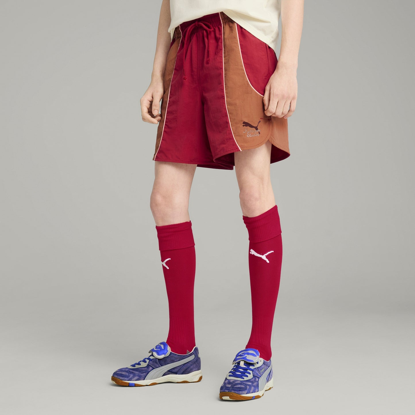 PUMA X KIDSUPER SHORTS  [Dark Crimson]