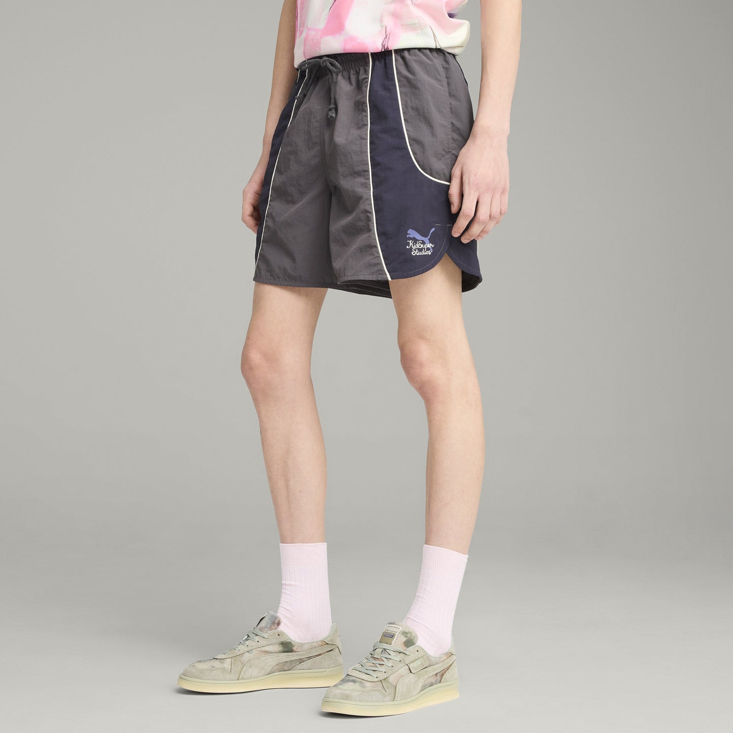 PUMA X KIDSUPER SHORTS [Dark Coal]