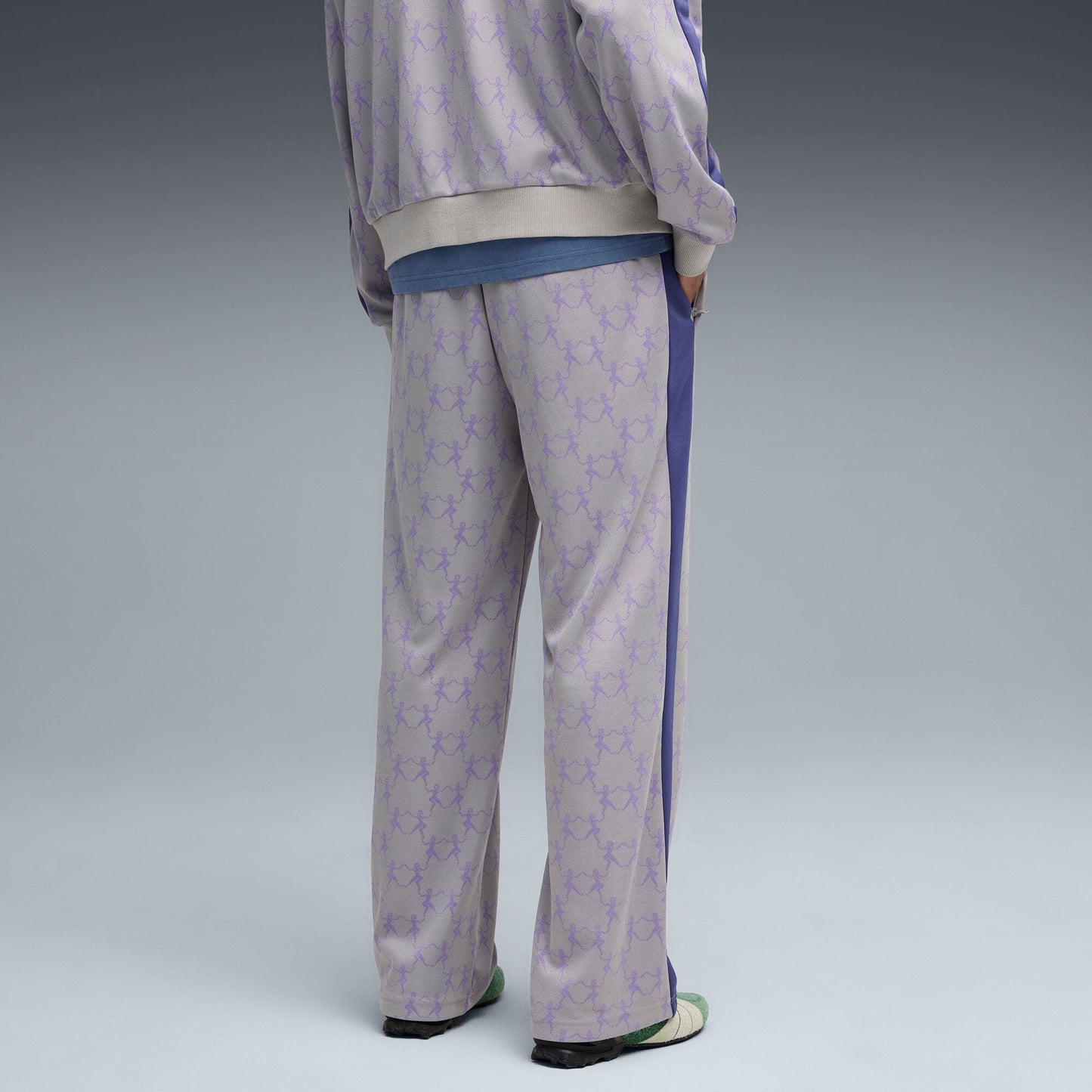 PUMA X KIDSUPER T7 PANTS [Gray Echo/AOP]