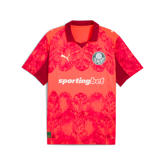 SE Palmeiras Jersey Replica [Glowing Red/Dark Crimson]