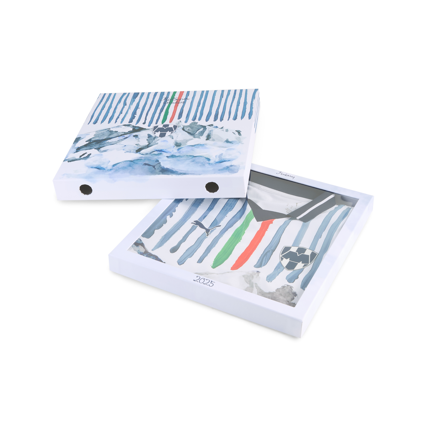 C.F. Monterrey Jersey Authentic [box][PUMA White/Deep Navy]