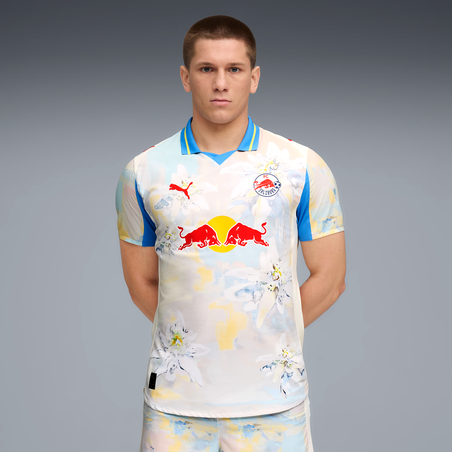 FC Red Bull Salzburg JERSEY AUTHENTIC [box][Frosted Ivory/PUMA Red]