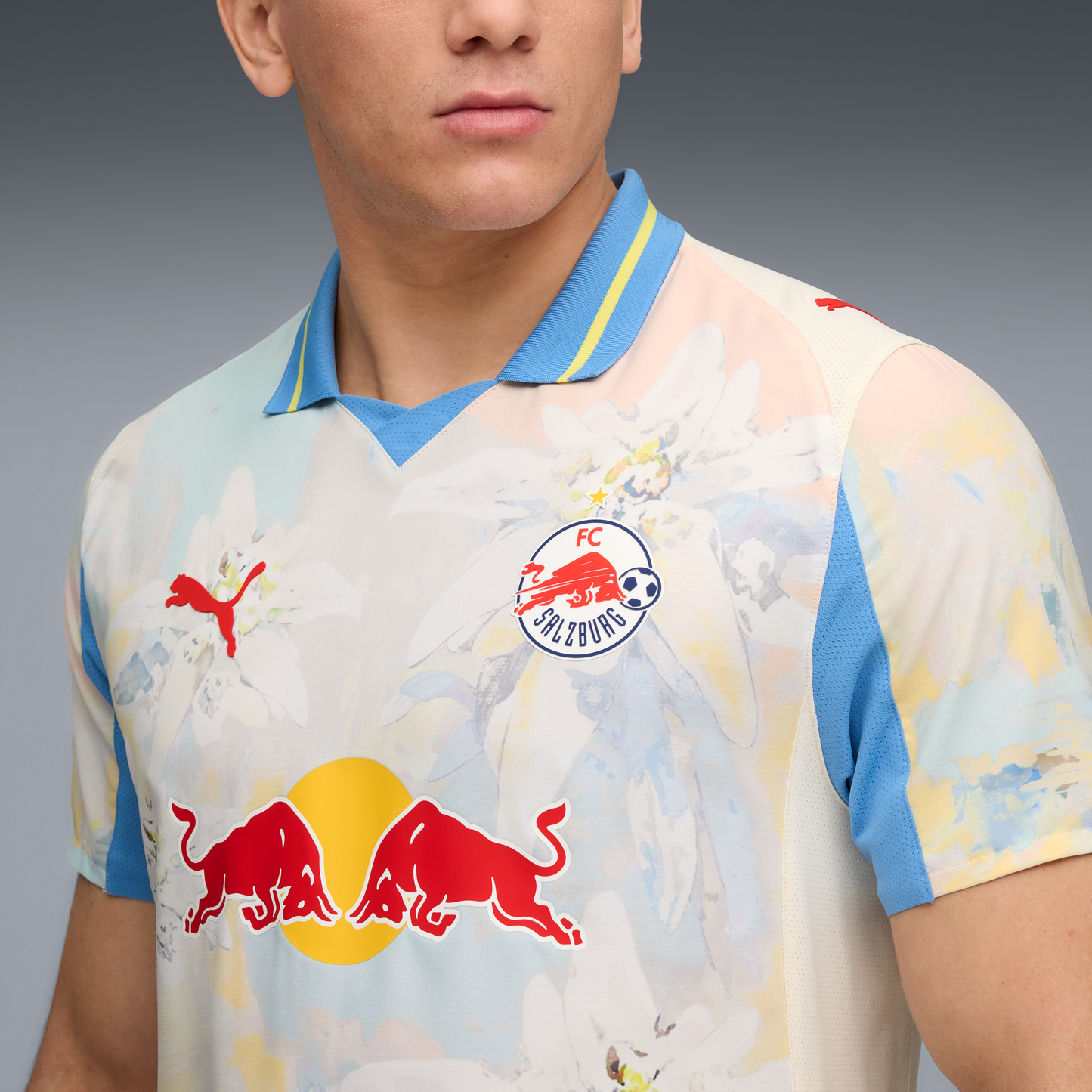 FC Red Bull Salzburg JERSEY AUTHENTIC [box][Frosted Ivory/PUMA Red]
