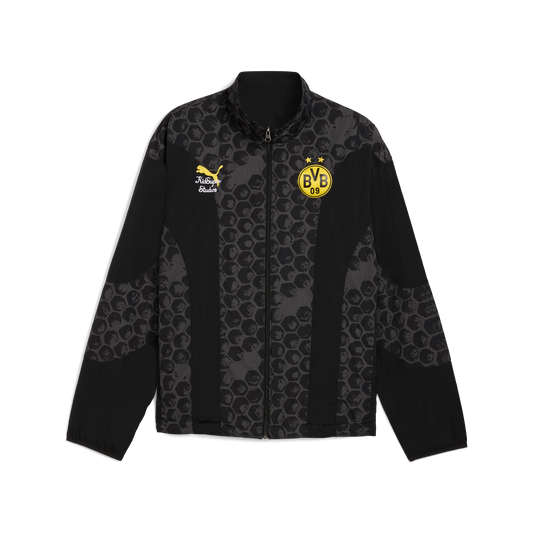 BVB Dortmund REVERSIBLE JACKET [PUMA Black/Faster Yellow]