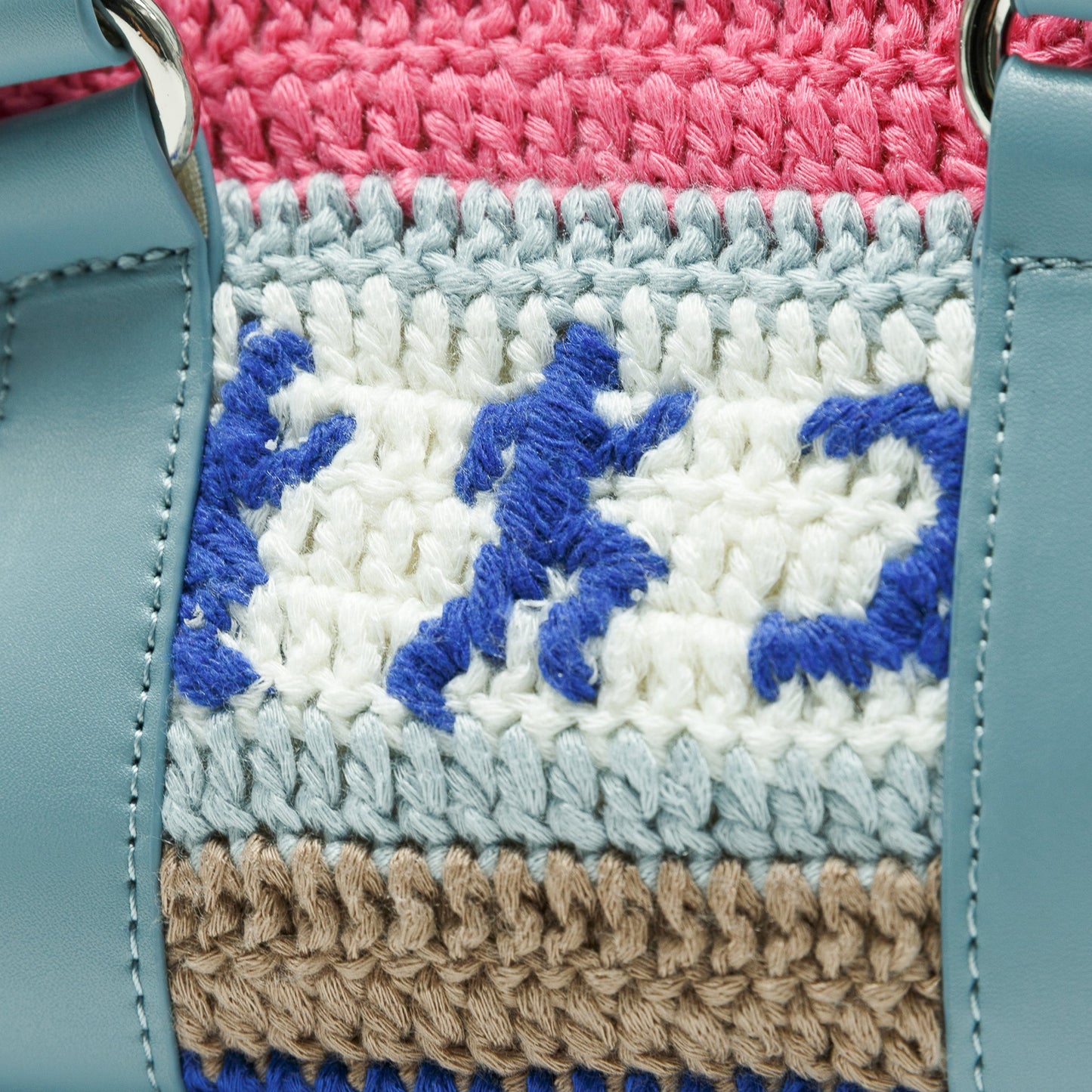 Crochet Bag [Blue/Multi]