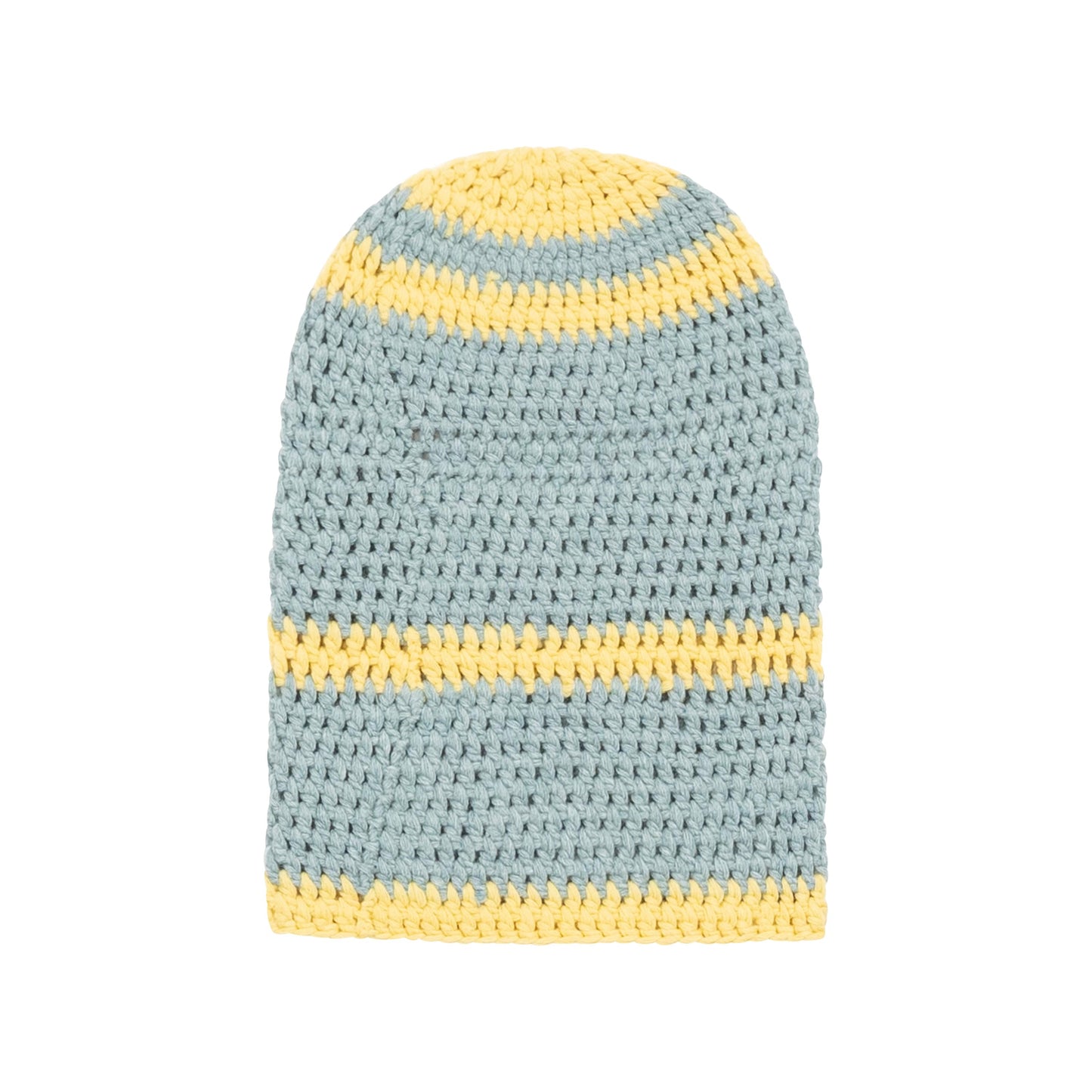 Knit Balaclava [Baby Blue / Yellow]