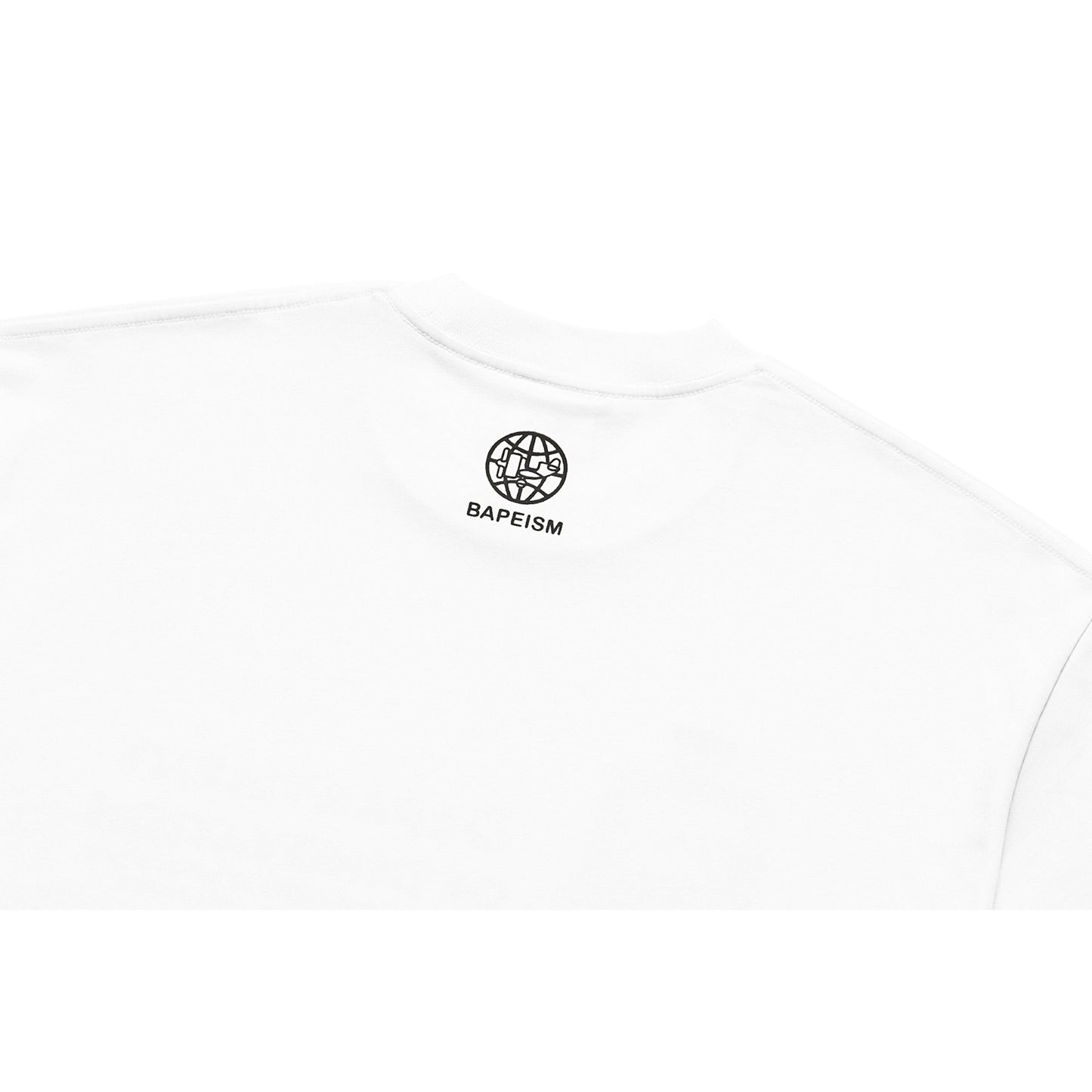 BAPE X KIDSUPER BAPEISM LOGO TEE [WHITE]