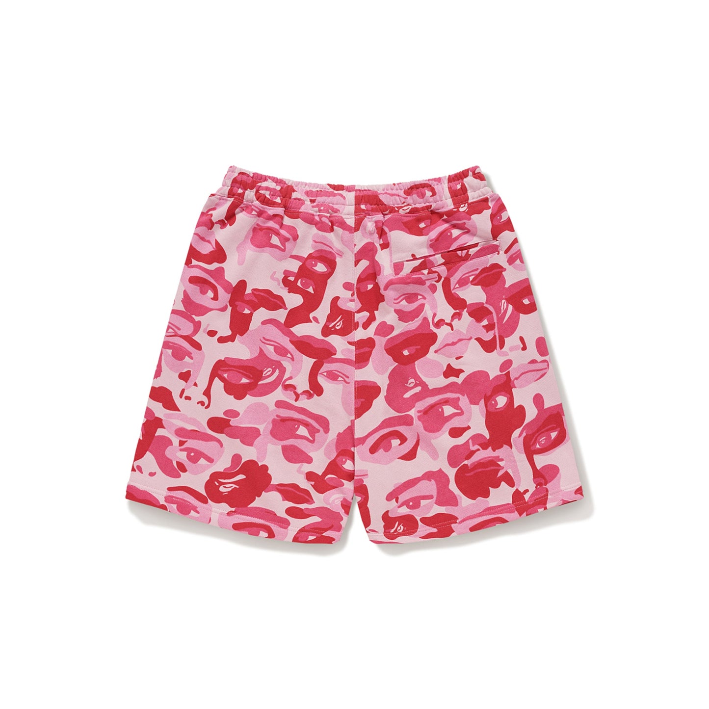 BAPE X KIDSUPER CAMO SWEAT SHORTS [PINK]