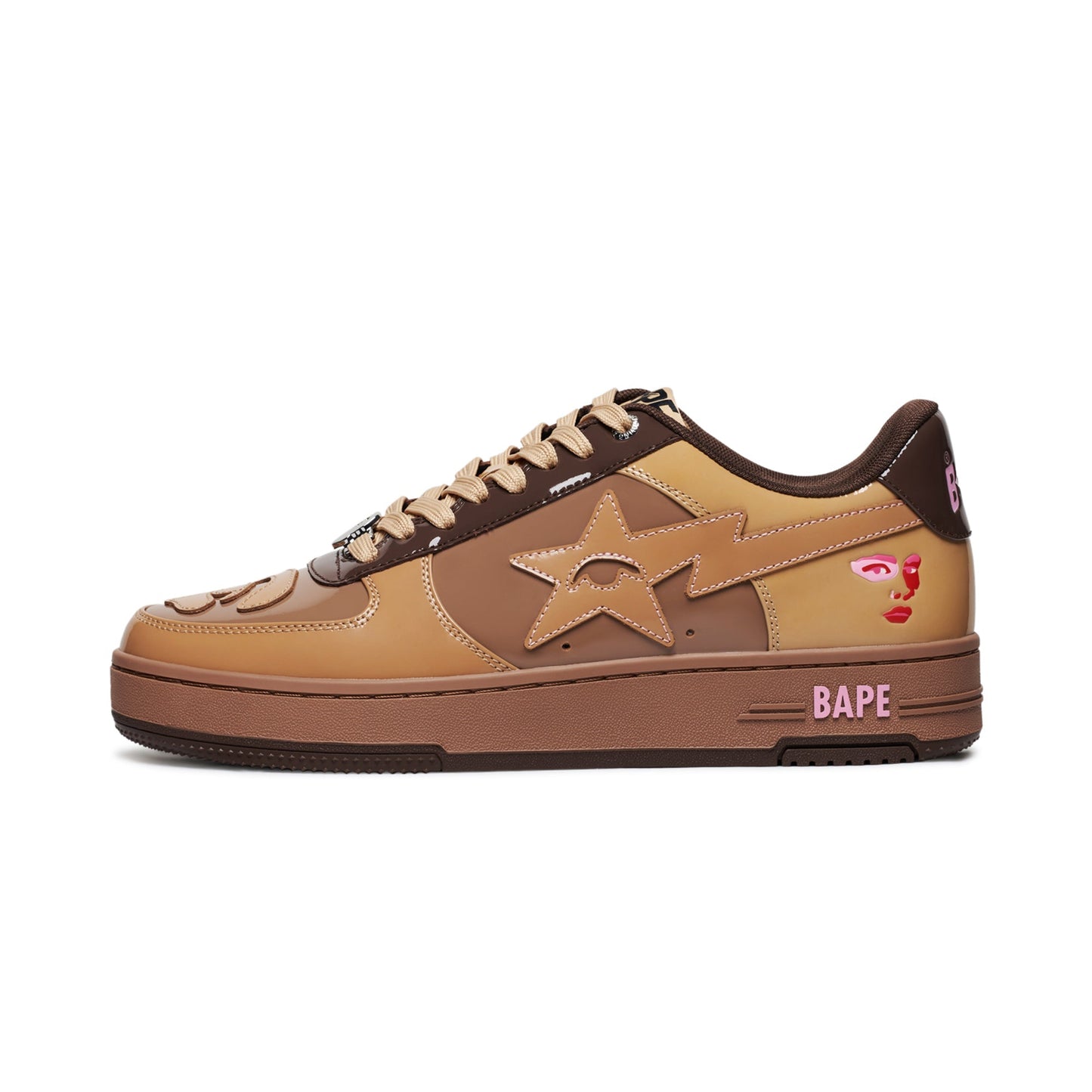 BAPE X KIDSUPER BAPE STA [BROWN]