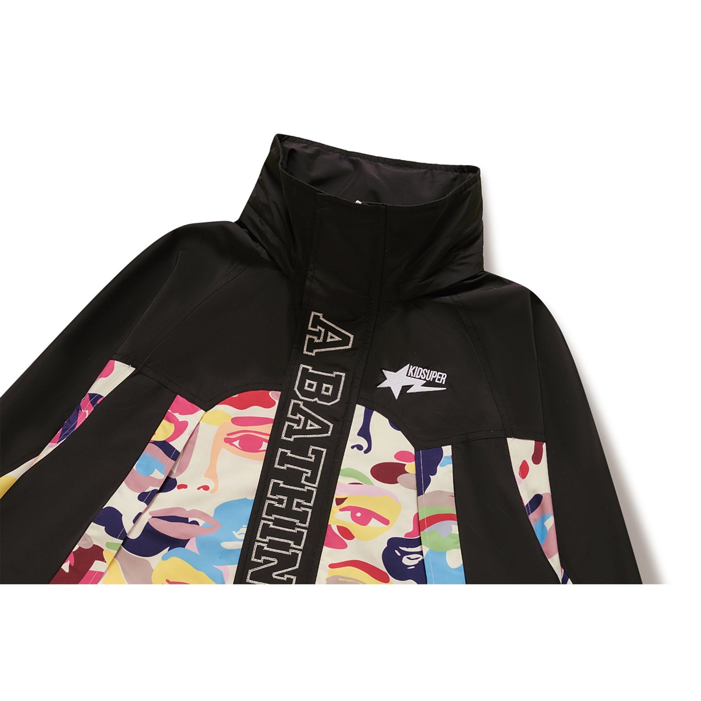 BAPE X KIDSUPER CAMO LIGHT SNOWBOARD JACKET [MULTI]