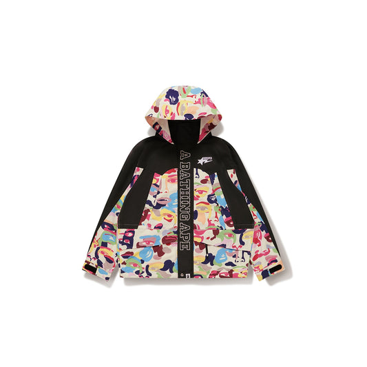 BAPE X KIDSUPER CAMO LIGHT SNOWBOARD JACKET [MULTI]
